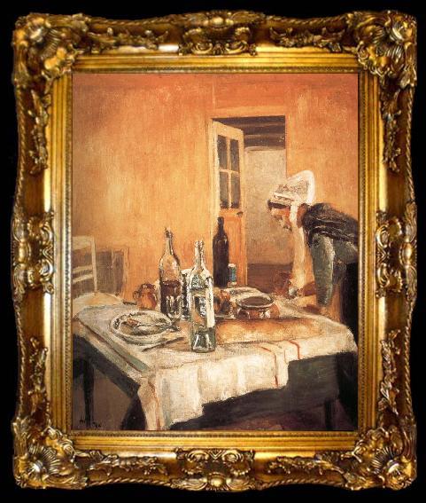 framed  Henri Matisse Waitress, ta009-2
